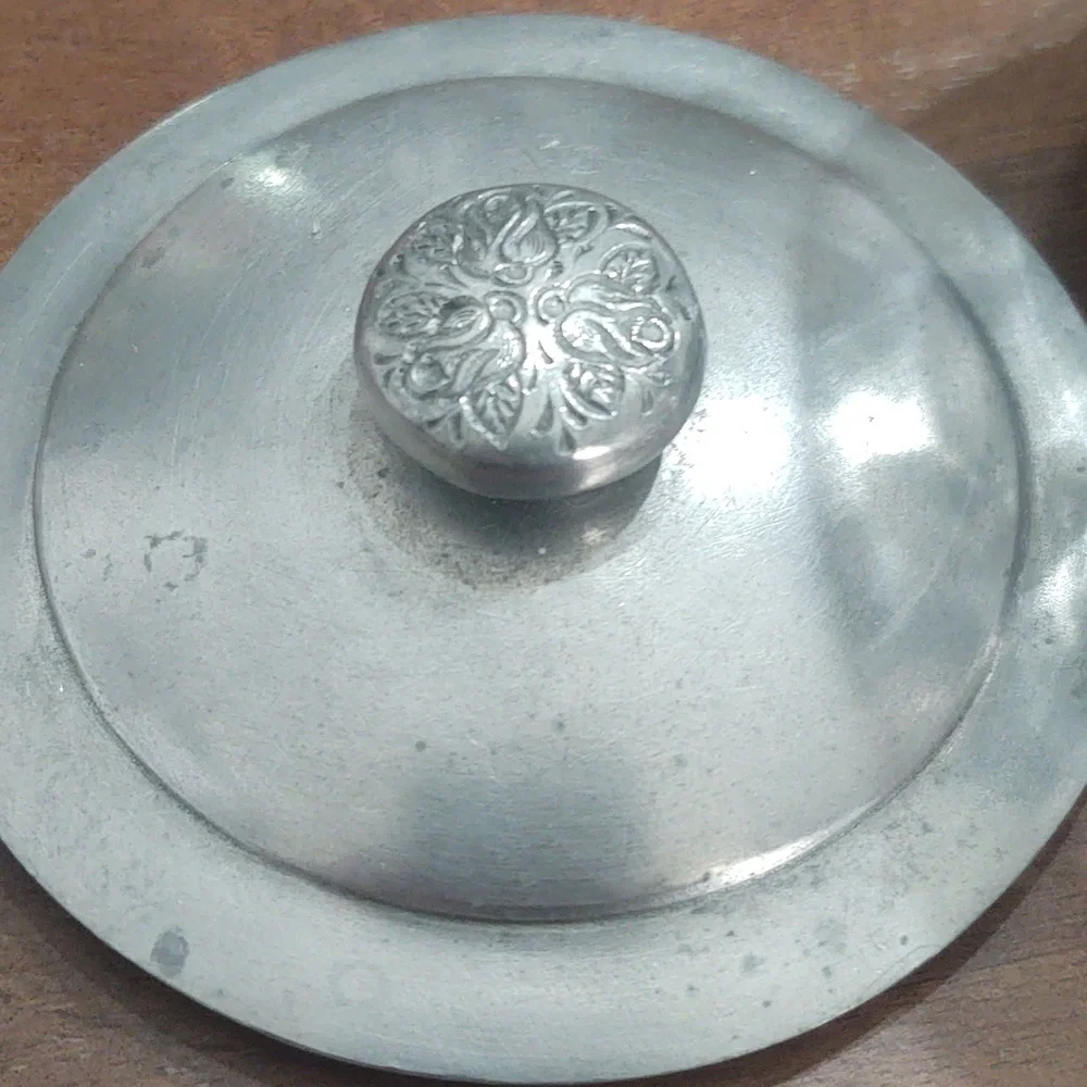 Labrazel Rose Pewter Bathroom Canister